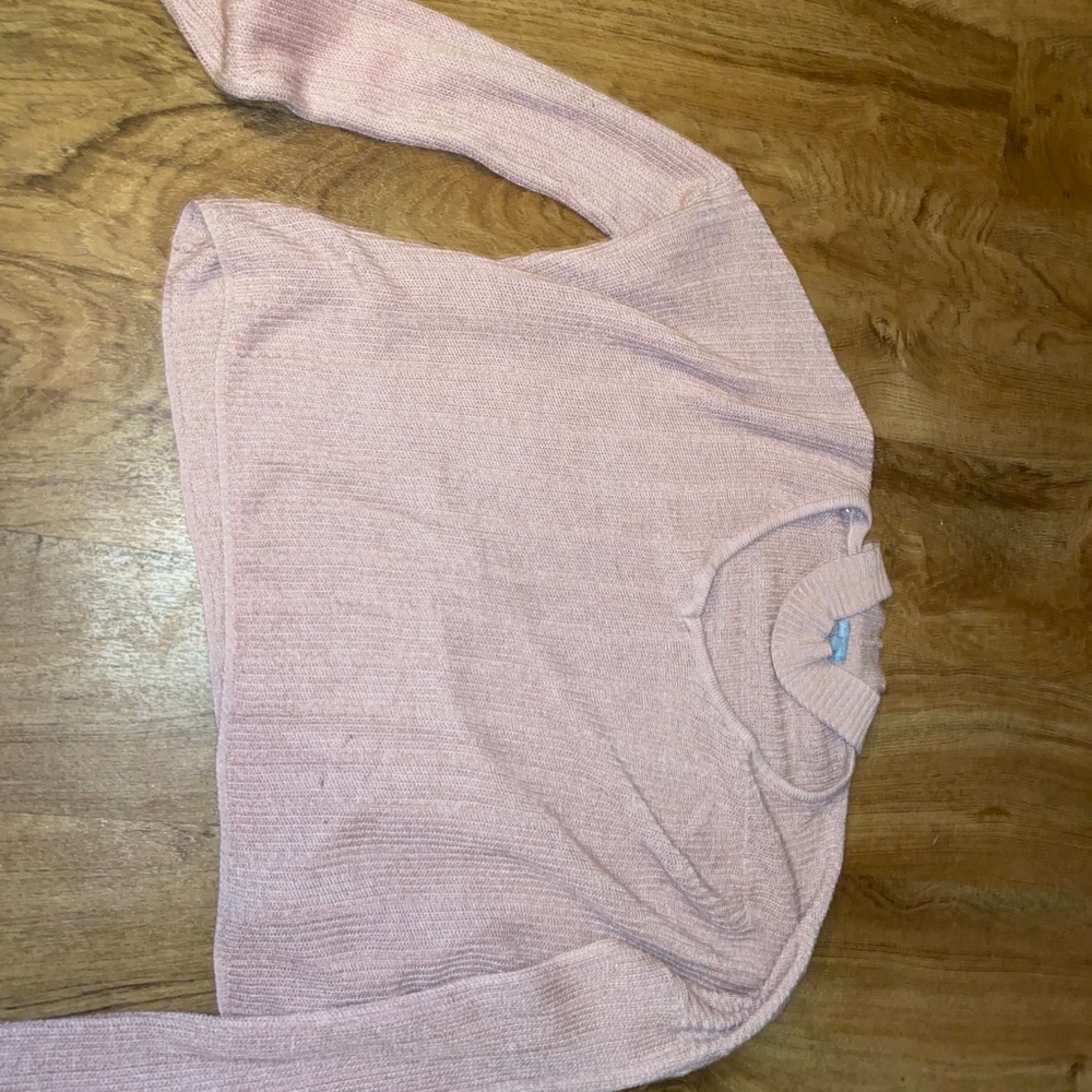 Blush pink sweater